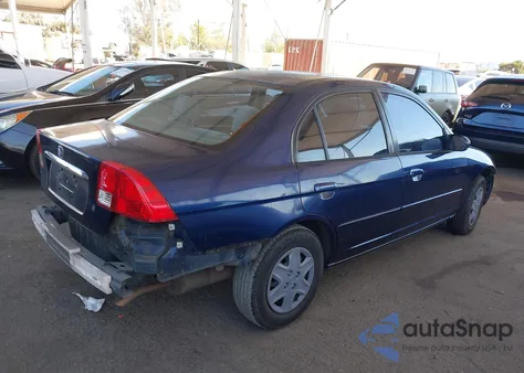 2003 Honda Civic Lx from USA, damaged, VIN JHMES16543S004049